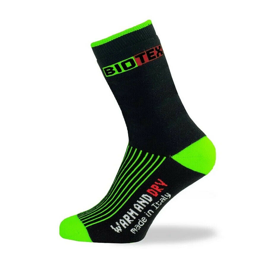 Biotex Calzini Termico Nero Verde